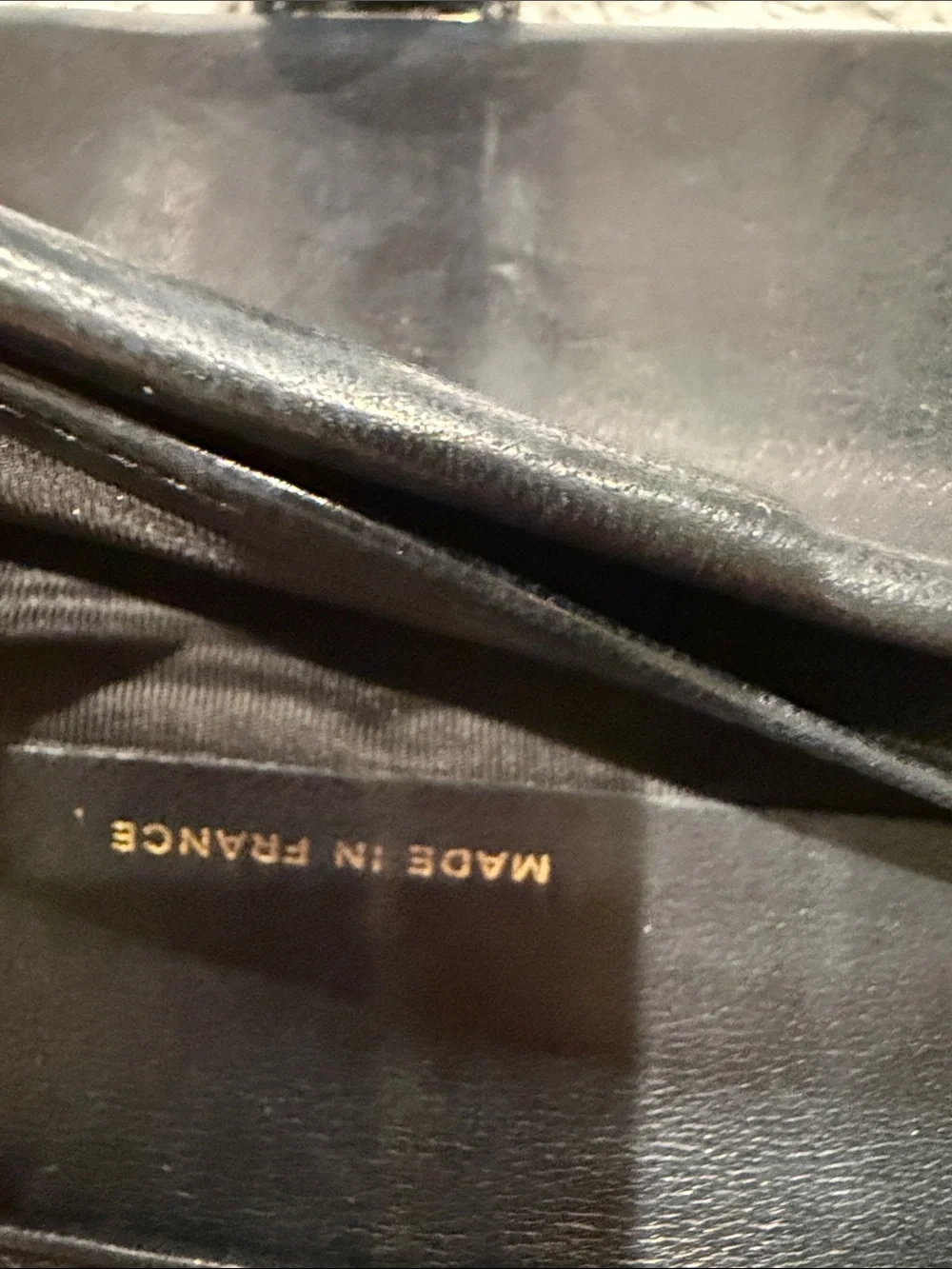 CHANEL Black Caviar Leather Wallet with Embossed CC